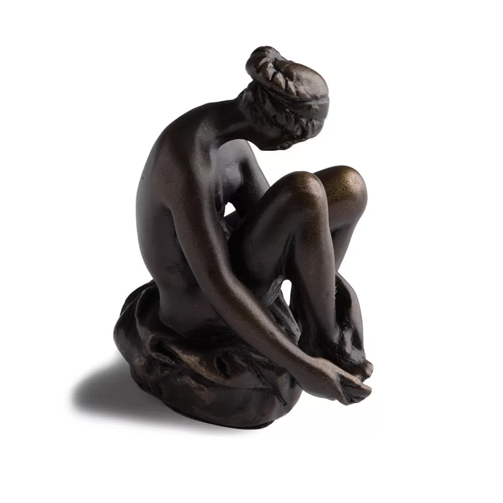 Clearance Seated Female Nude Sculpture Sculpture