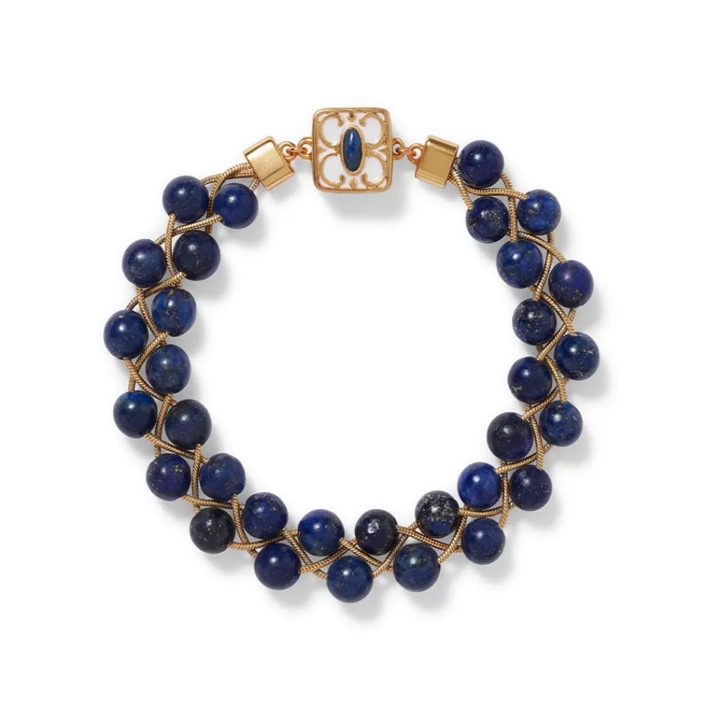 New Spanish Baldric Lapis Braided Bracelet Bracelets