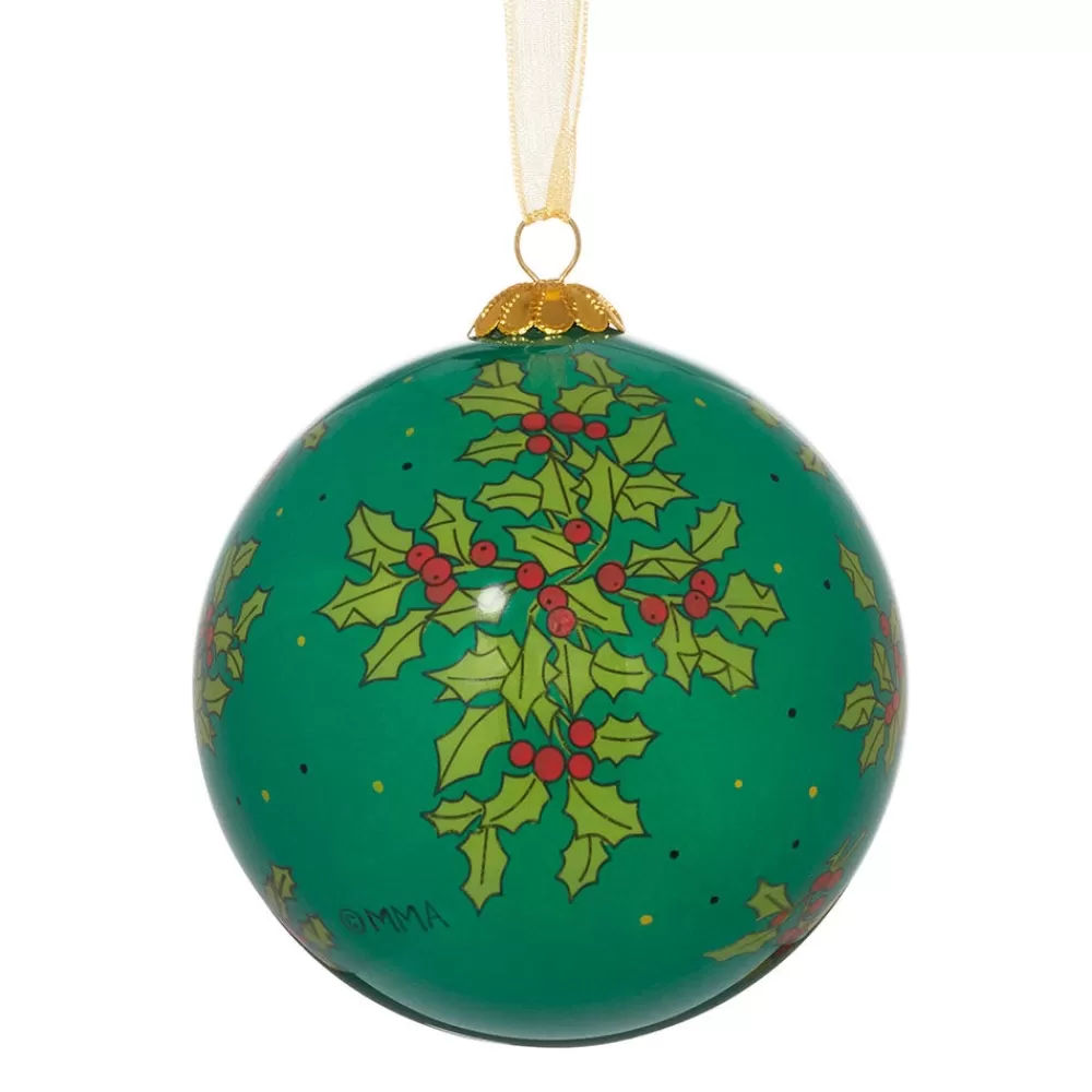 Fashion Tait-Henson Angel Of The Evergreens Hand-Painted Glass Ornament Ornaments