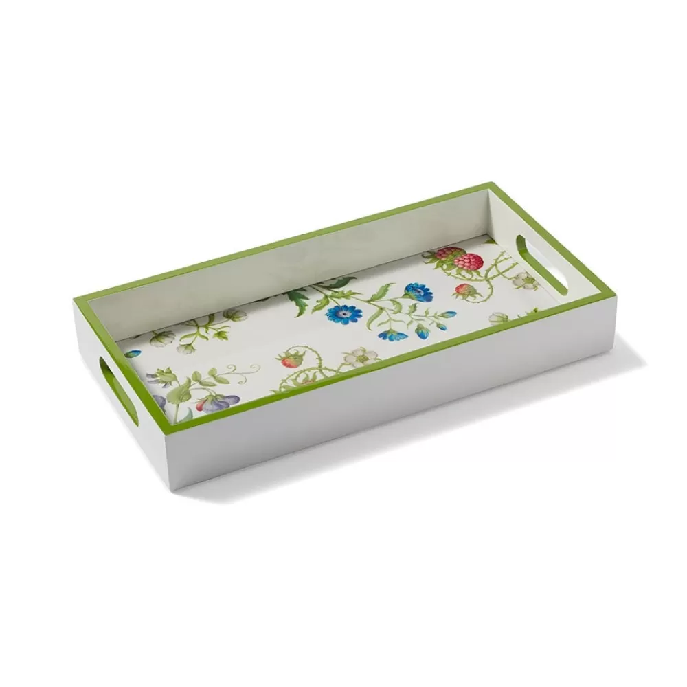 Outlet The Met Cloisters Garden Rectangular Lacquer Tray Decorative Accents