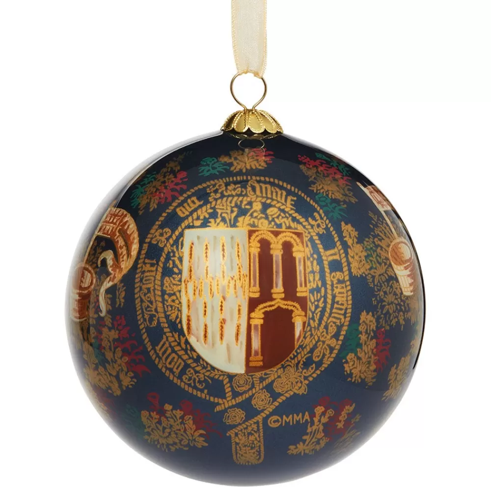 Shop The Met Cloisters Tapestry Painted Glass Ornament Ornaments