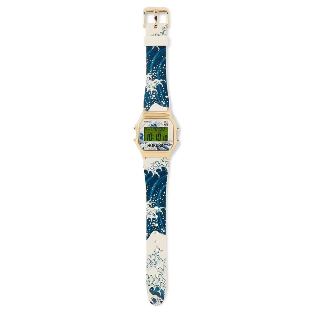 Fashion Timex Hokusai Great Wave Digital Watch Watches