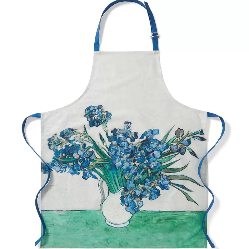 Hot Van Gogh Irises Apron Tableware