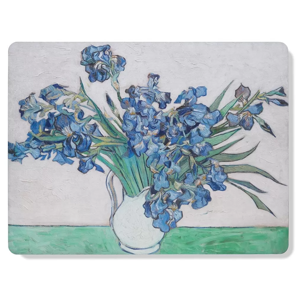 Clearance Van Gogh Irises Placemat Set Tableware