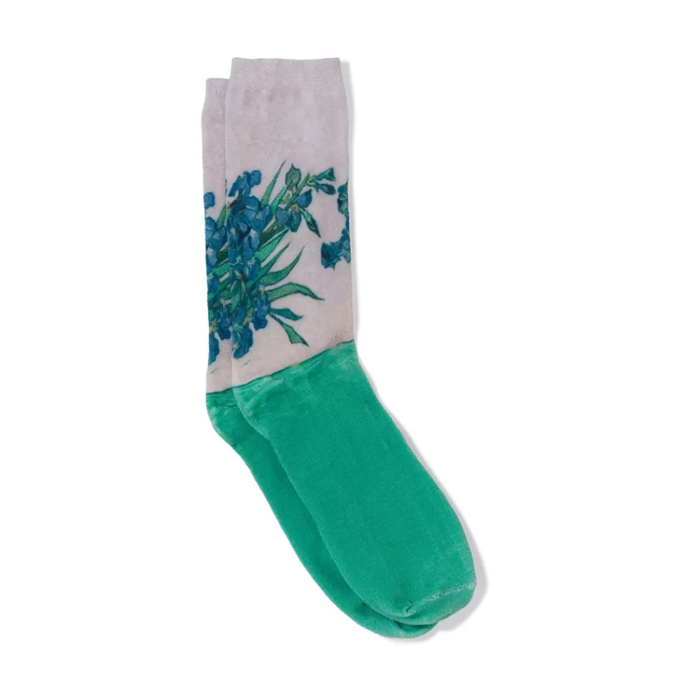 Online Van Gogh Irises Women'S Socks Small Accessories