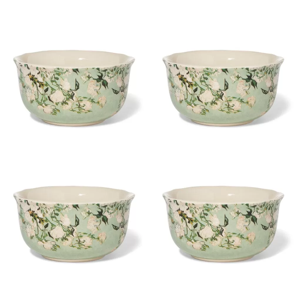 Hot Van Gogh Roses Bowl Tableware