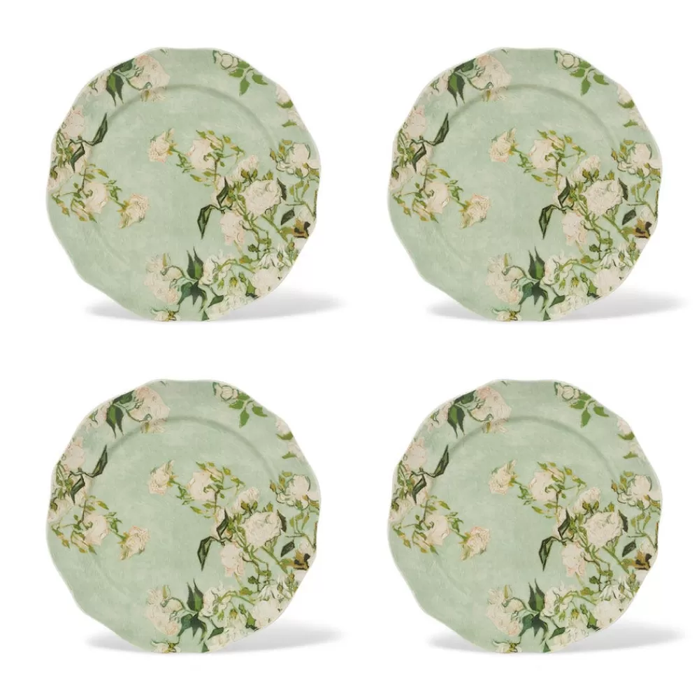 Fashion Van Gogh Roses Salad Plate Tableware