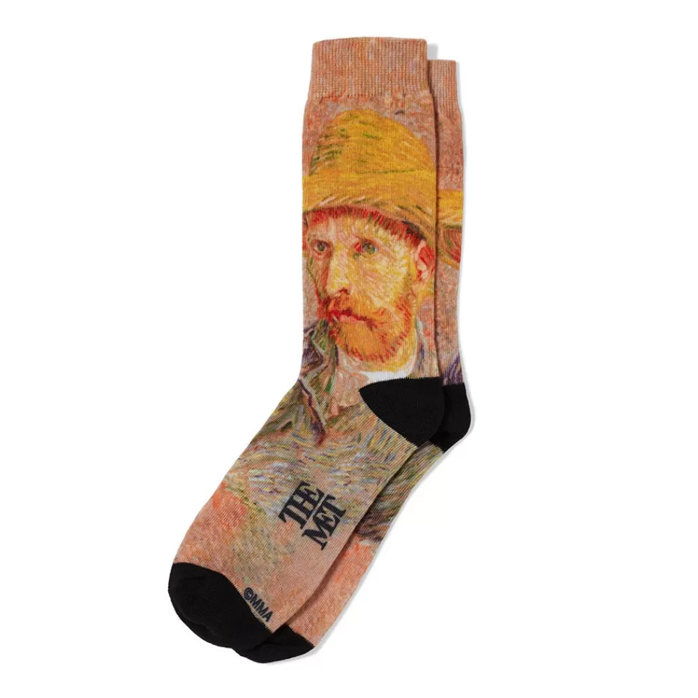 Cheap Van Gogh Self-Portrait Socks Small Accessories