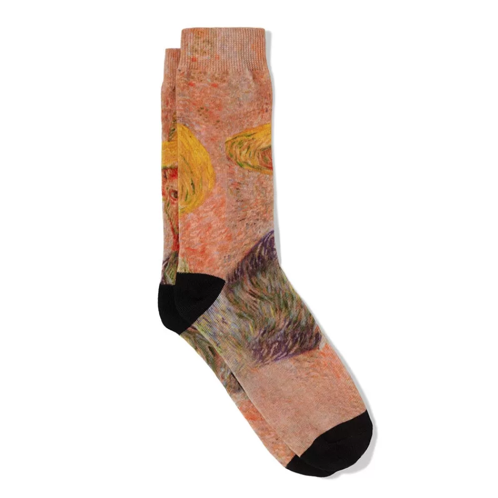 Cheap Van Gogh Self-Portrait Socks Small Accessories