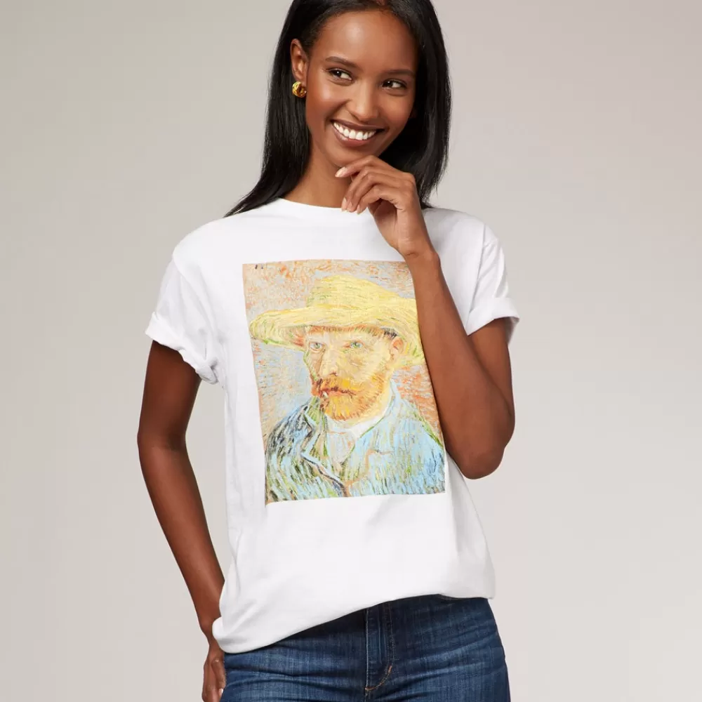 New Van Gogh Self-Portrait Tee Clothing