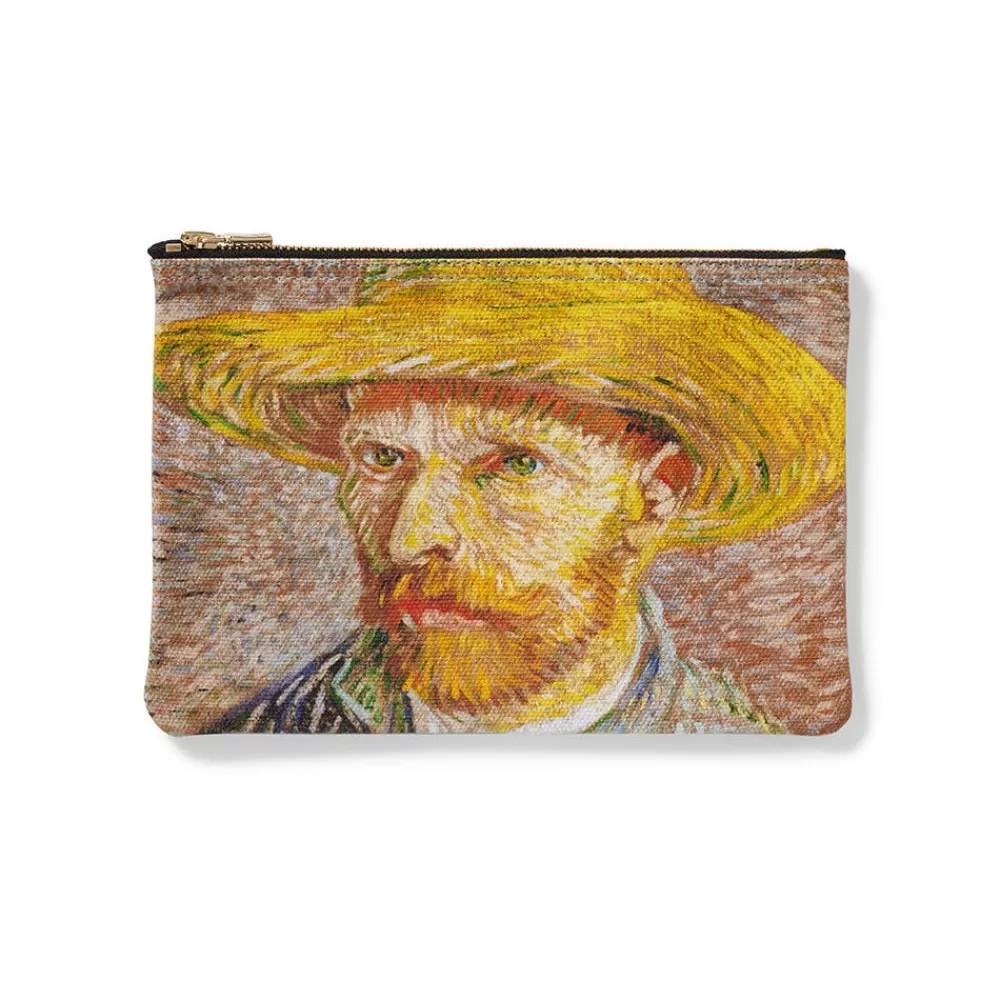 Best Sale Van Gogh Self-Portrait Zip Pouch Bags