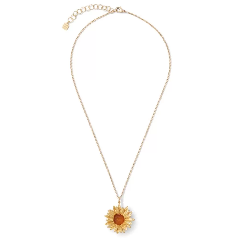 Cheap Van Gogh Sunflower Pendant Necklace Necklaces