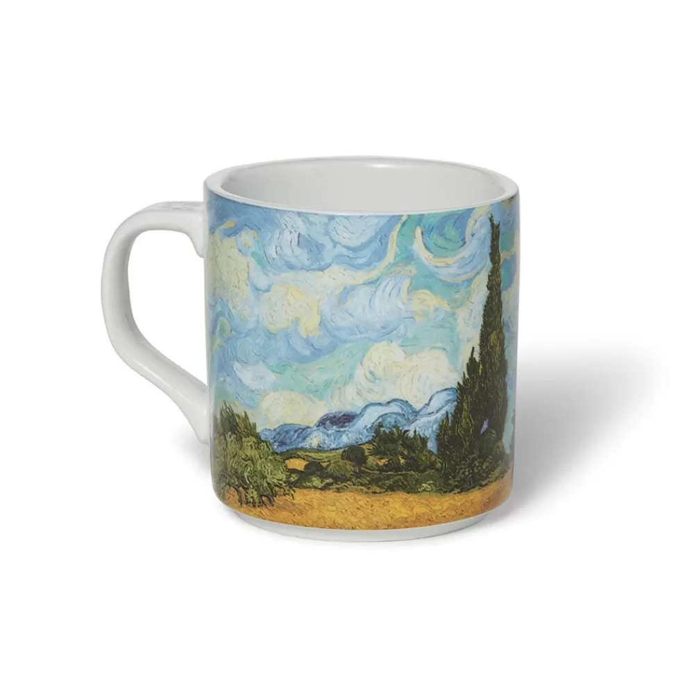 Best Van Gogh Wheat Field With Cypresses Mug Tableware