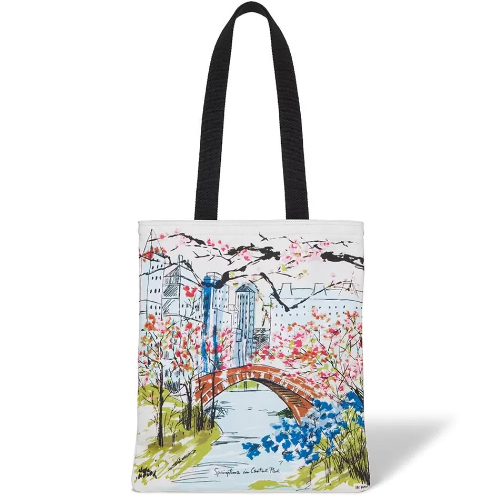 Cheap Vera Springtime In Central Park Tote Bags