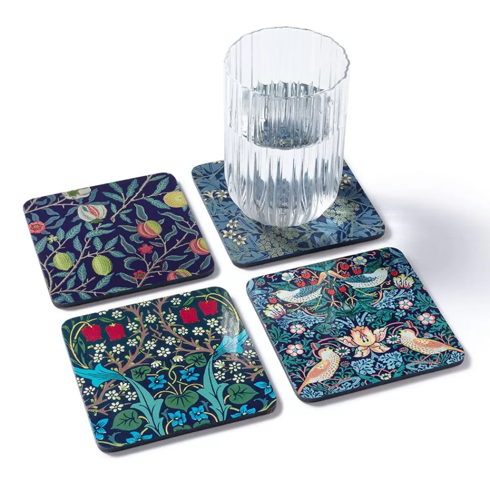 Flash Sale William Morris Patterns Coasters Tableware